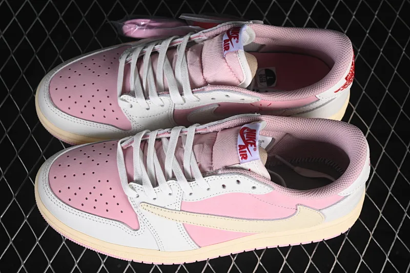 All categories Air Jordan Jordan series basketball shoes Air Jordan 1 Low ZG version Travis Scott x Air Jordan 1 Low OG AJ1 Joe 1 undercut low top full head layer DM7866-600